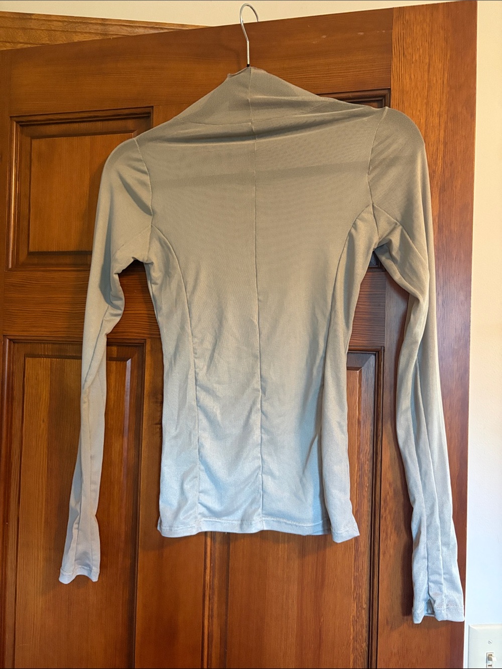 Mesh Mock Neck - Picture 2 of 7